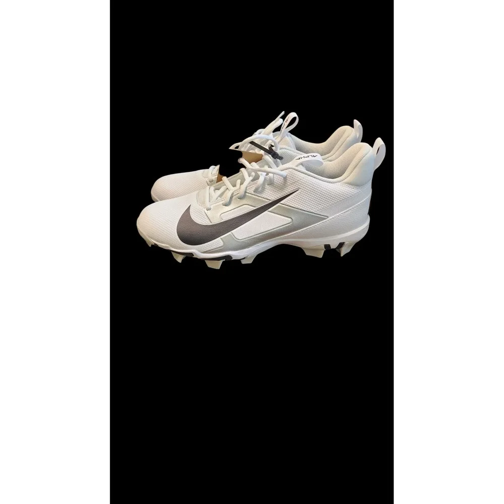 Nike Alpha Menace 4 Shark Cleats Mens White New‎